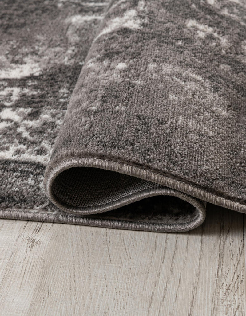 Riviera Elegance Collection Area Rug -  Menton (Gray) Rectangle Gray  lifestyle 5
