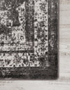 Riviera Elegance Collection Area Rug -  Menton (Gray) Rectangle Gray  lifestyle 6