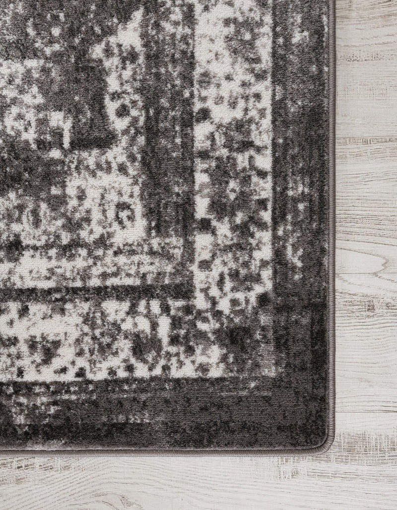 Riviera Elegance Collection Area Rug -  Menton (Gray) Rectangle Gray  lifestyle 6