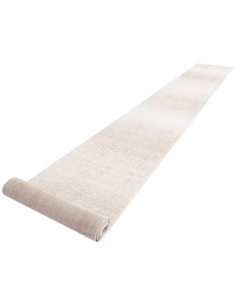 Jewel Oasis Collection Area Rug - Sapphire (Ivory) Runner Ivory  lifestyle 48