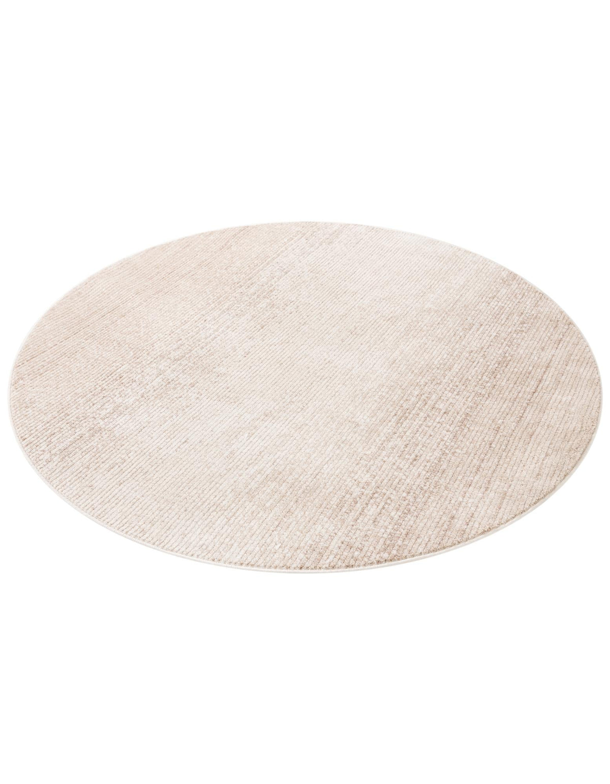 Jewel Oasis Collection Area Rug - Sapphire (Ivory) Round Ivory  lifestyle 39