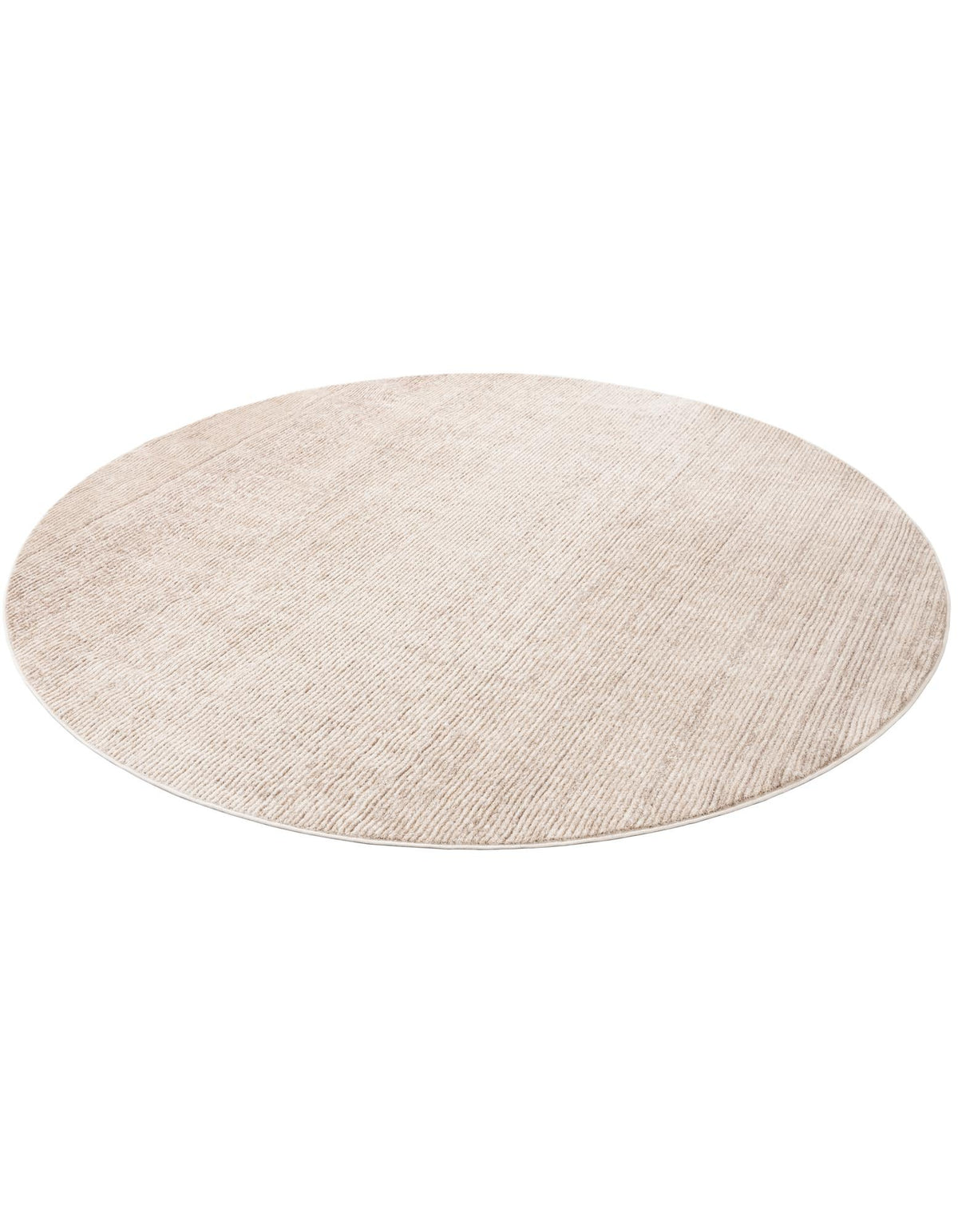 Jewel Oasis Collection Area Rug - Sapphire (Ivory) Round Ivory  lifestyle 61