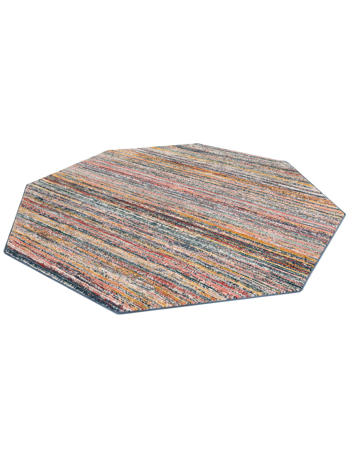 Jewel Oasis Collection Area Rug - Sapphire (Multi) Octagon Multi  lifestyle 44