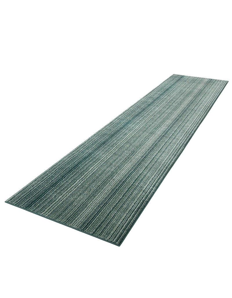 Jewel Oasis Collection Area Rug - Sapphire (Green) Runner Green  lifestyle 33