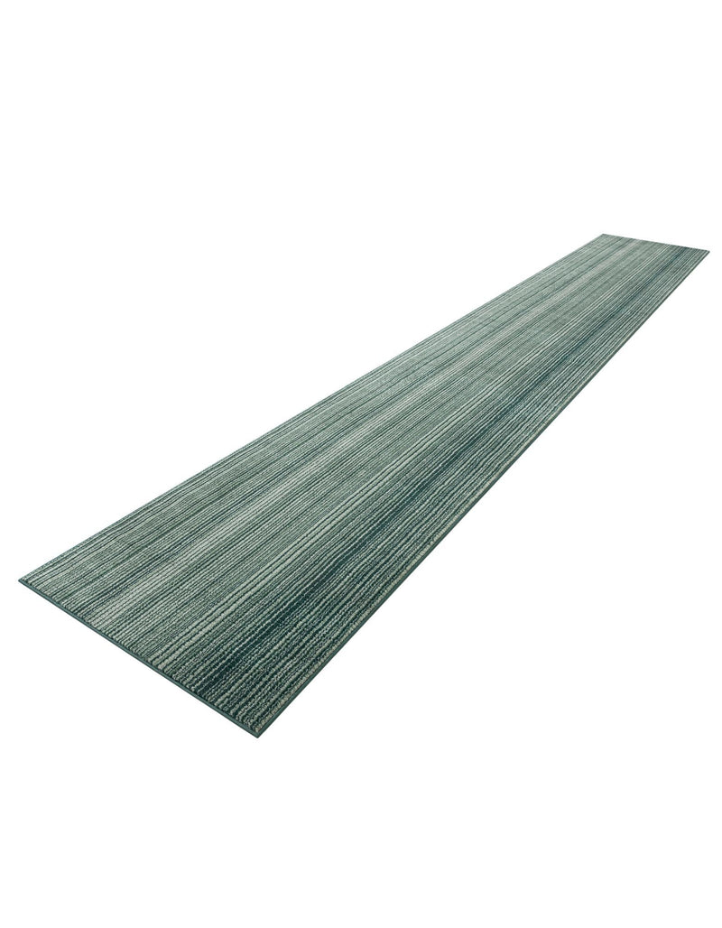 Jewel Oasis Collection Area Rug - Sapphire (Green) Runner Green  lifestyle 39