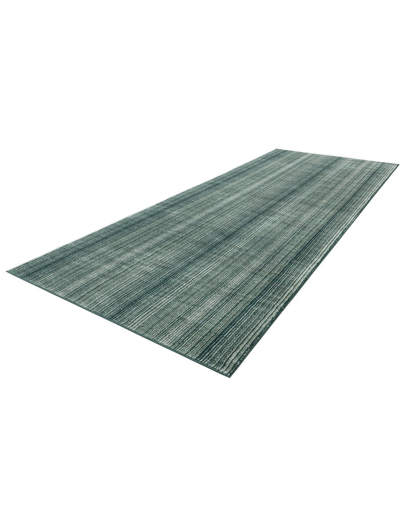 Jewel Oasis Collection Area Rug - Sapphire (Green) Runner Green  lifestyle 41
