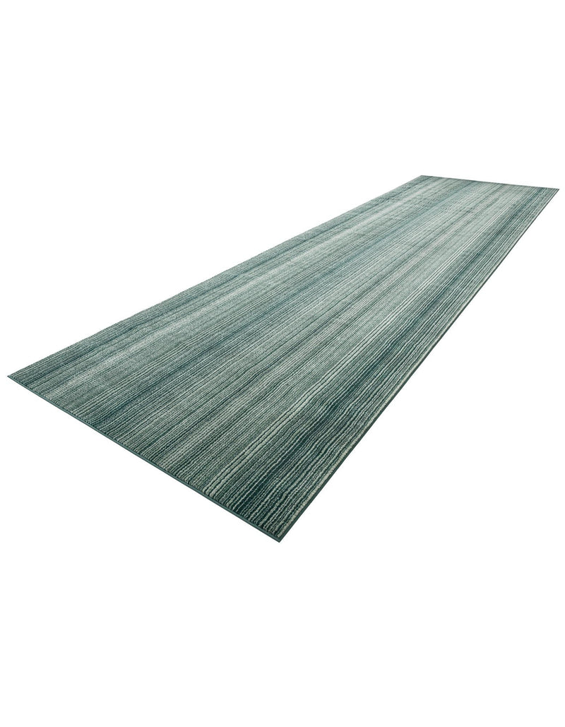 Jewel Oasis Collection Area Rug - Sapphire (Green) Runner Green  lifestyle 24