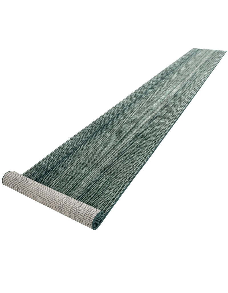 Jewel Oasis Collection Area Rug - Sapphire (Green) Runner Green  lifestyle 42