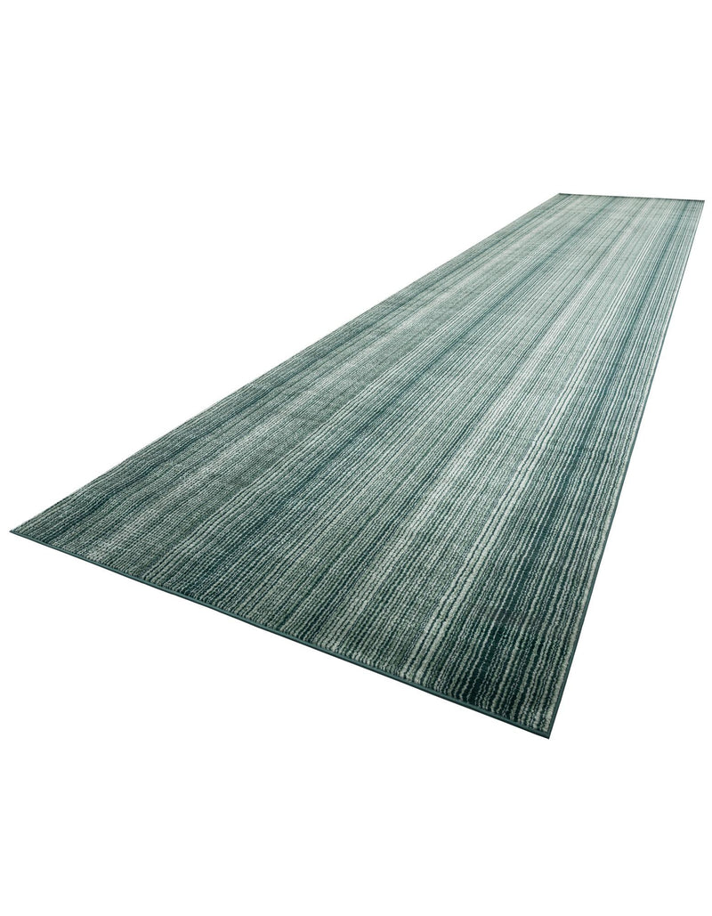 Jewel Oasis Collection Area Rug - Sapphire (Green) Runner Green  lifestyle 26