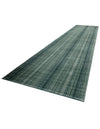 Jewel Oasis Collection Area Rug - Sapphire (Green) Runner Green  lifestyle 27