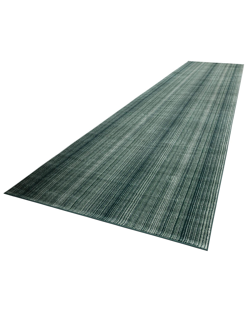 Jewel Oasis Collection Area Rug - Sapphire (Green) Runner Green  lifestyle 27