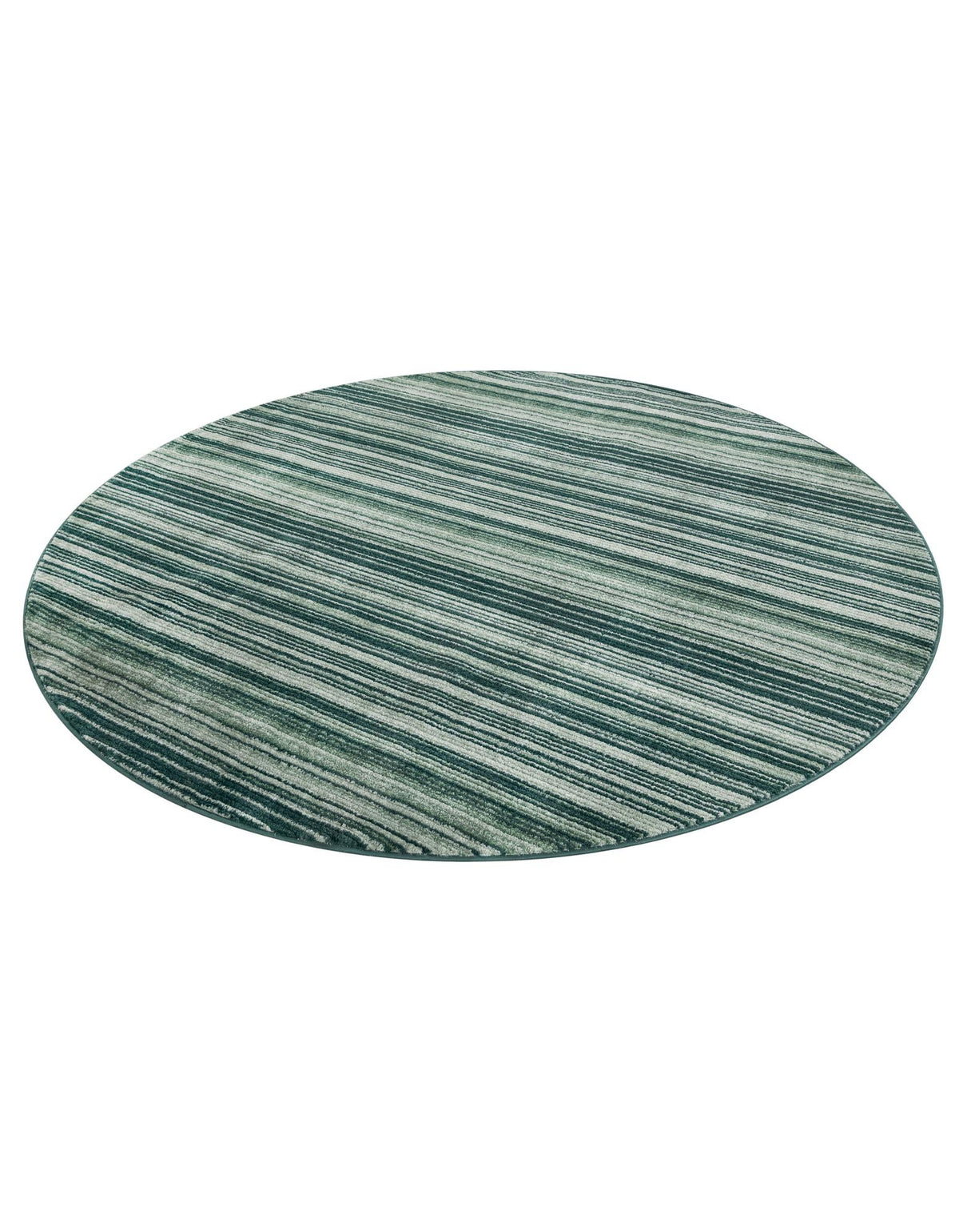Jewel Oasis Collection Area Rug - Sapphire (Green) Round Green  lifestyle 50