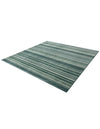 Jewel Oasis Collection Area Rug - Sapphire (Green) Square Green  lifestyle 36