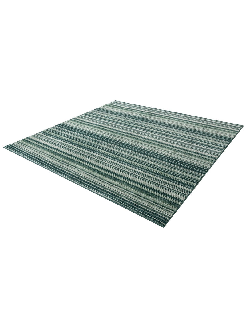 Jewel Oasis Collection Area Rug - Sapphire (Green) Square Green  lifestyle 36