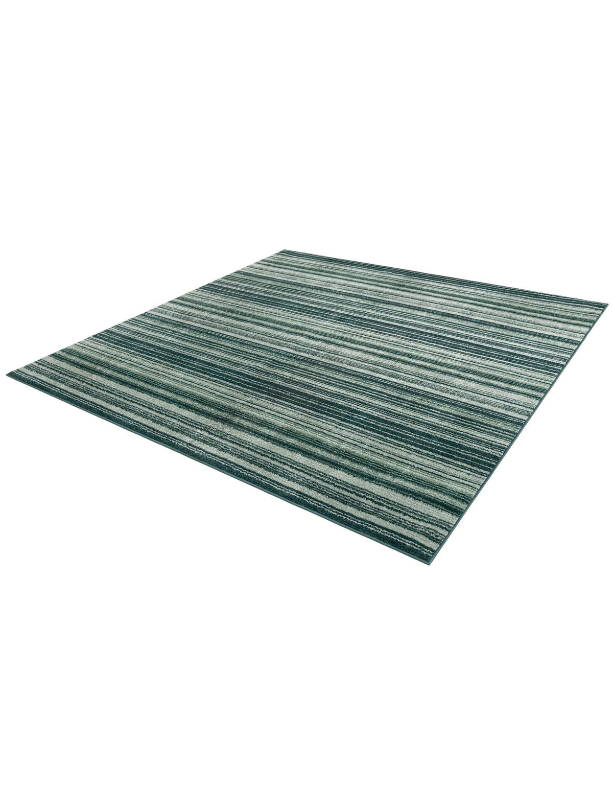 Jewel Oasis Collection Area Rug - Sapphire (Green) Square Green  lifestyle 37