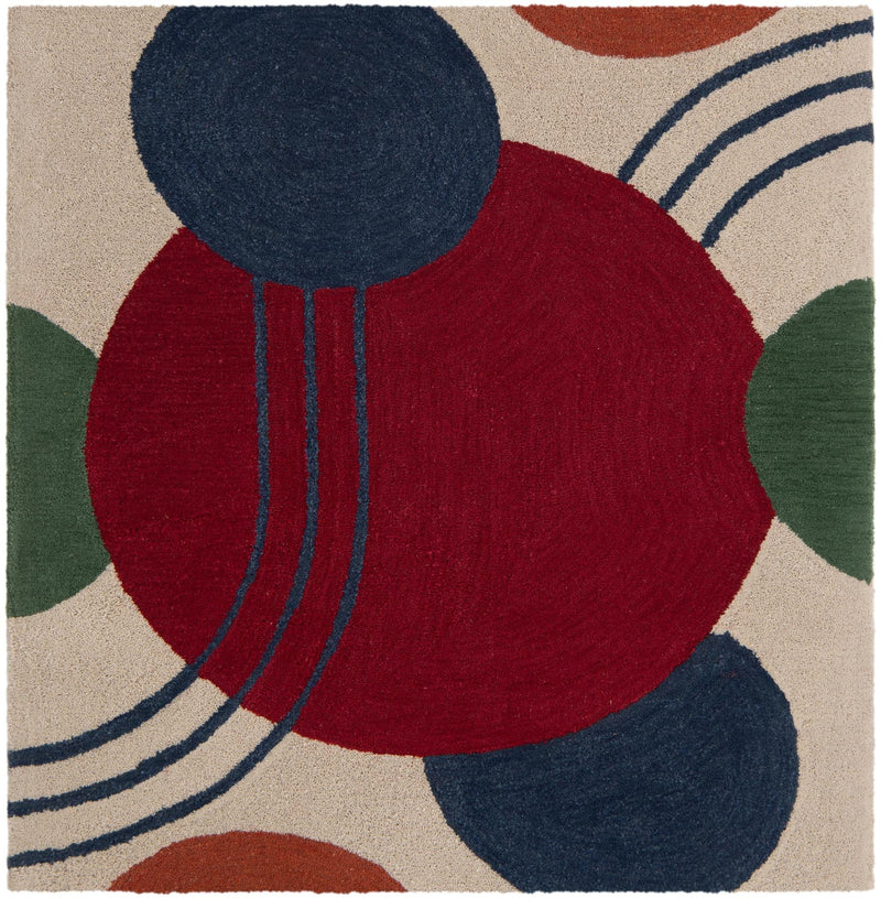 Briarwood Looms Collection Area Rug -  Navygrove Square Multi Main