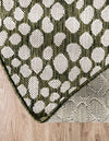 Urban Oasis Rugs Collection Area Rug -  Terrace (Green) Round Green  lifestyle 16