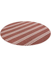 Urban Oasis Rugs Collection Area Rug -  District (Rust Red) Round Rust Red  lifestyle 70