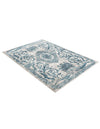 Bloomsbury Elegance Collection Area Rug - Mayfair Rectangle Ivory and Blue  lifestyle 9