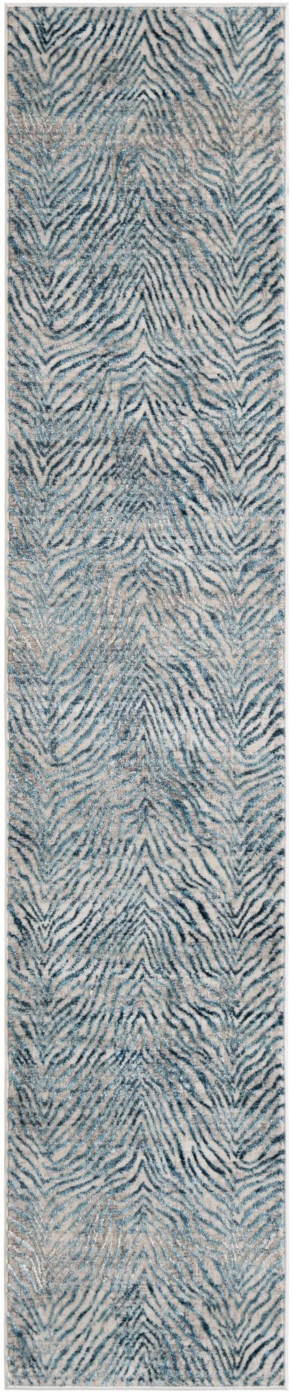 Bloomsbury Elegance Collection Area Rug -  Chelsea Runner Blue  lifestyle 93