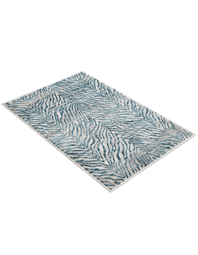 Bloomsbury Elegance Collection Area Rug -  Chelsea Rectangle Blue  lifestyle 7
