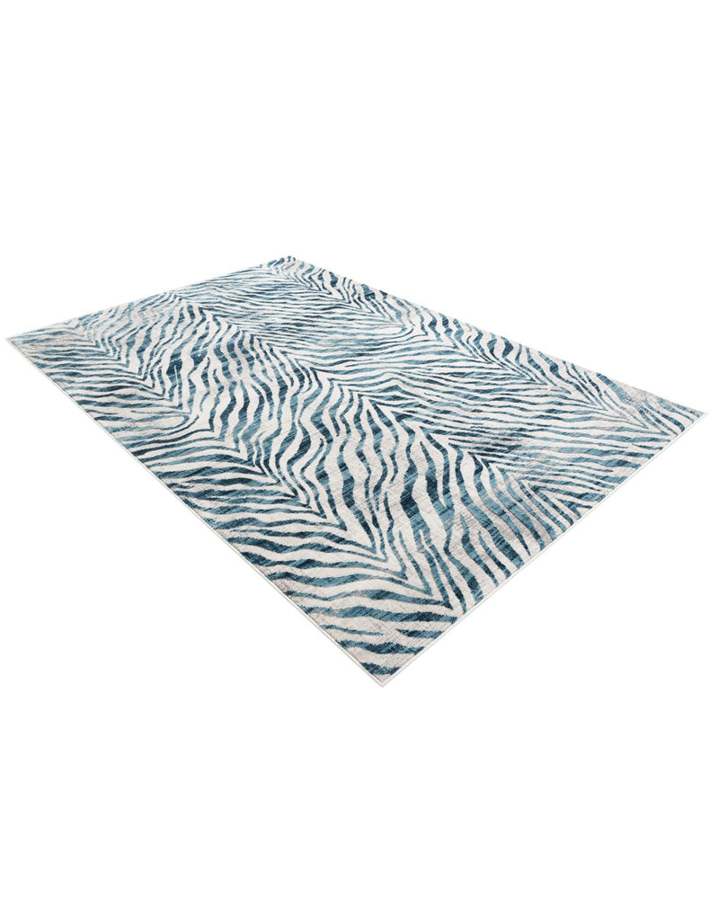 Bloomsbury Elegance Collection Area Rug -  Chelsea Rectangle Blue  lifestyle 9