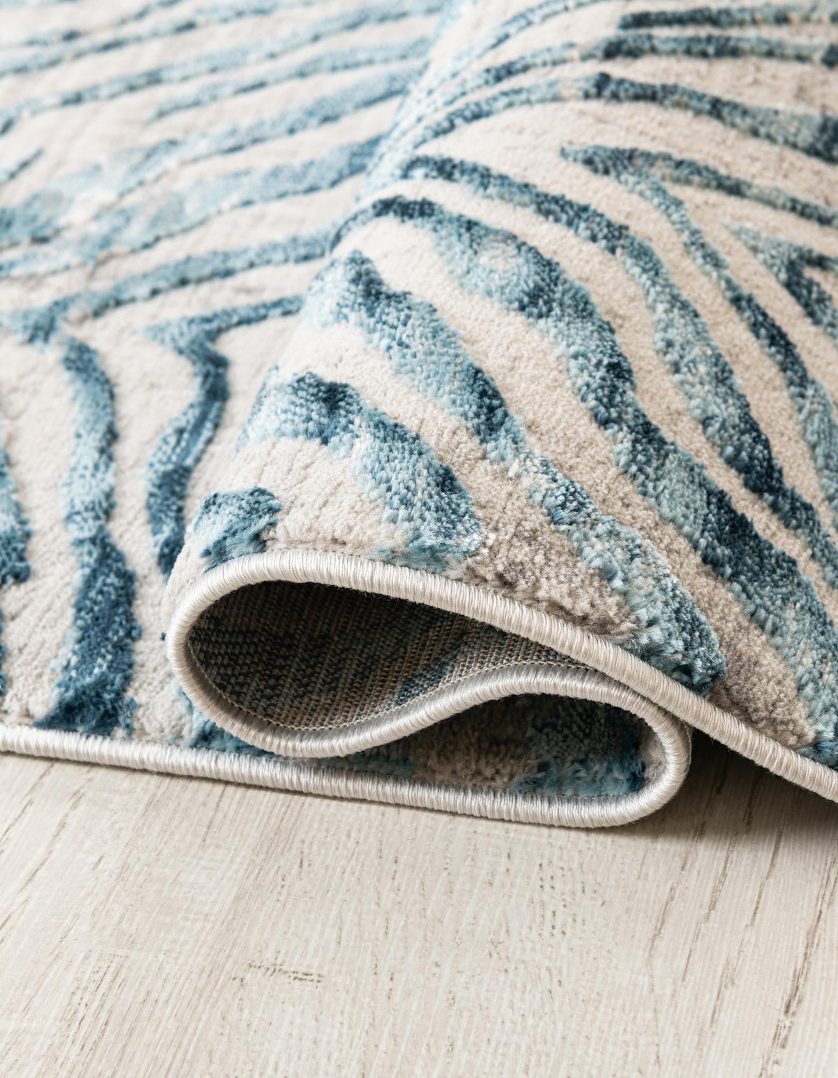 Bloomsbury Elegance Collection Area Rug -  Chelsea Octagon Blue  lifestyle 56