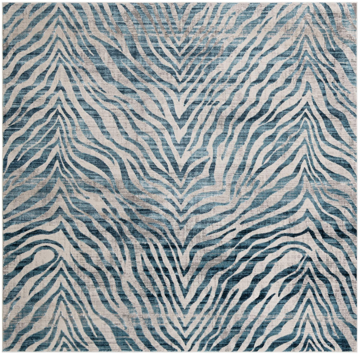 Bloomsbury Elegance Collection Area Rug -  Chelsea Square Blue  lifestyle 95