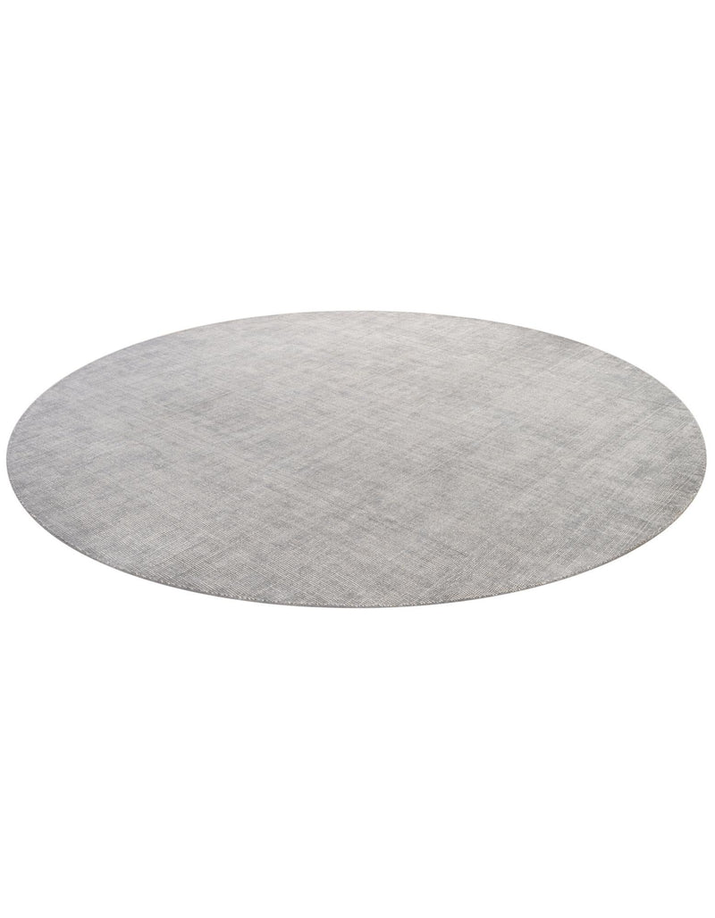 Berkshire Estate Collection Area Rug - Windsor (Grey Manor) Round Grey Manor  lifestyle 25