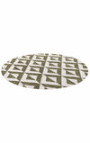 Urban Oasis Rugs Collection Area Rug -  Highrise (Green) Round Green  lifestyle 69