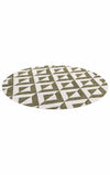 Urban Oasis Rugs Collection Area Rug -  Highrise (Green) Round Green  lifestyle 70