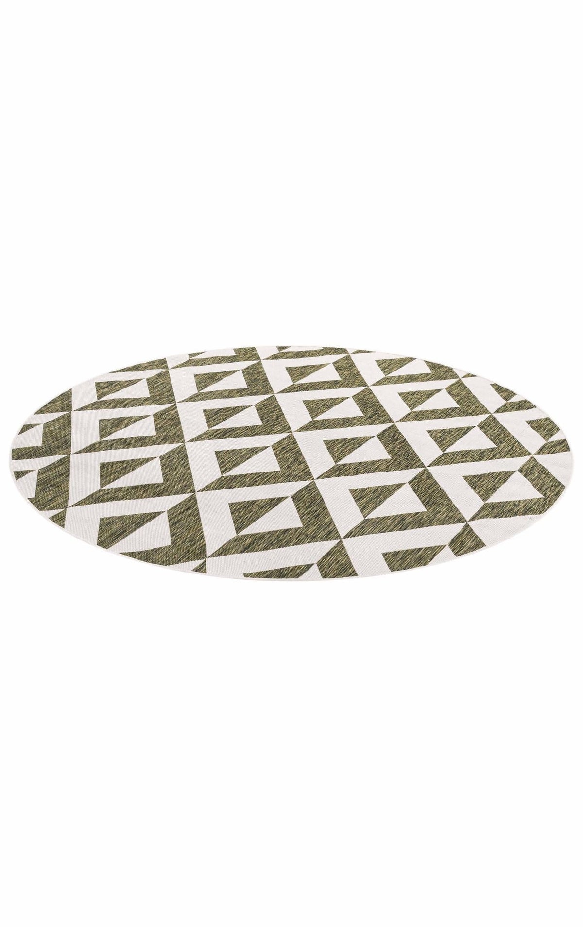 Urban Oasis Rugs Collection Area Rug -  Highrise (Green) Round Green  lifestyle 70