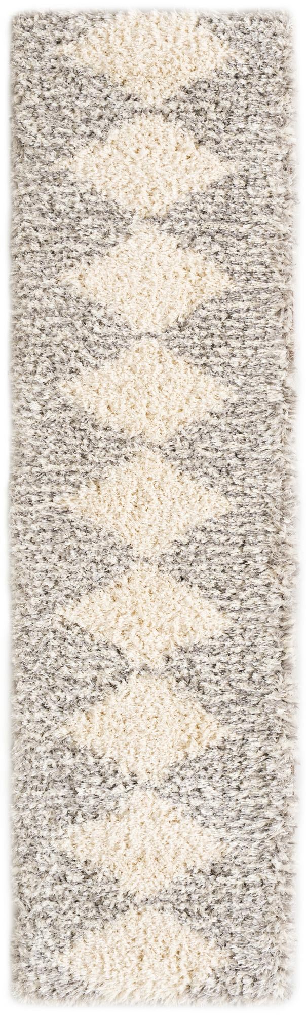 Eternal Plush Oasis Collection Area Rug -  Bliss Runner Pearl and Gray  lifestyle 52
