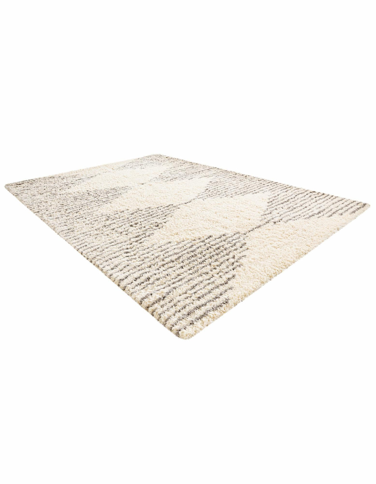 Eternal Plush Oasis Collection Area Rug -  Bliss Rectangle Pearl and Gray  lifestyle 2