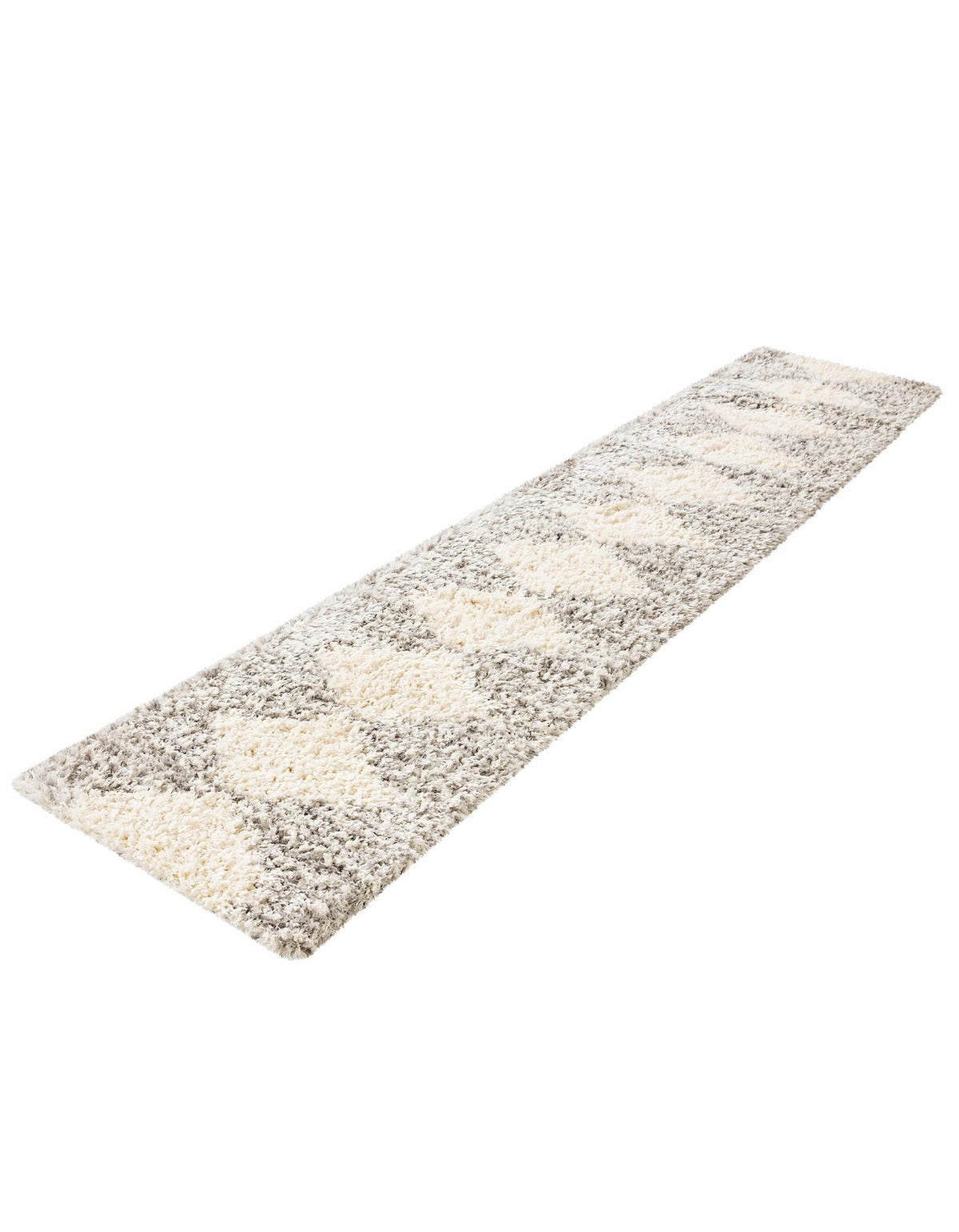 Eternal Plush Oasis Collection Area Rug -  Bliss Runner Pearl and Gray  lifestyle 40