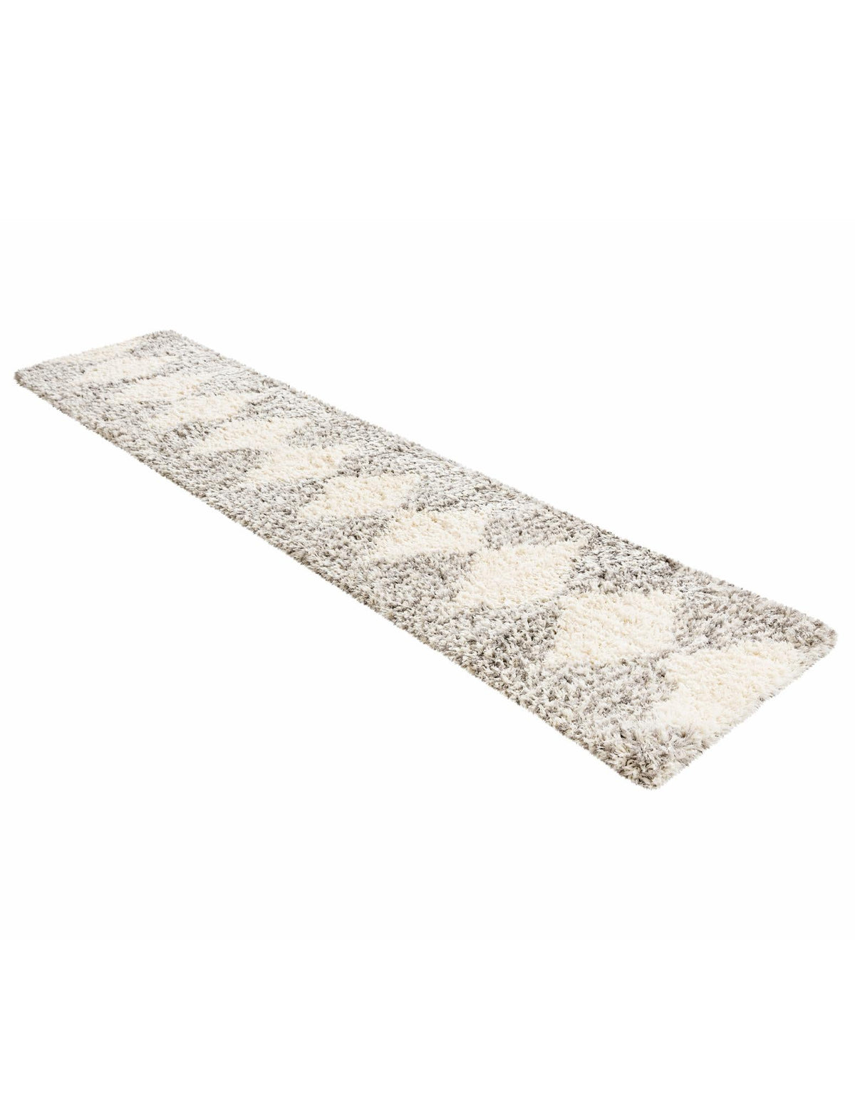 Eternal Plush Oasis Collection Area Rug -  Bliss Runner Pearl and Gray  lifestyle 41