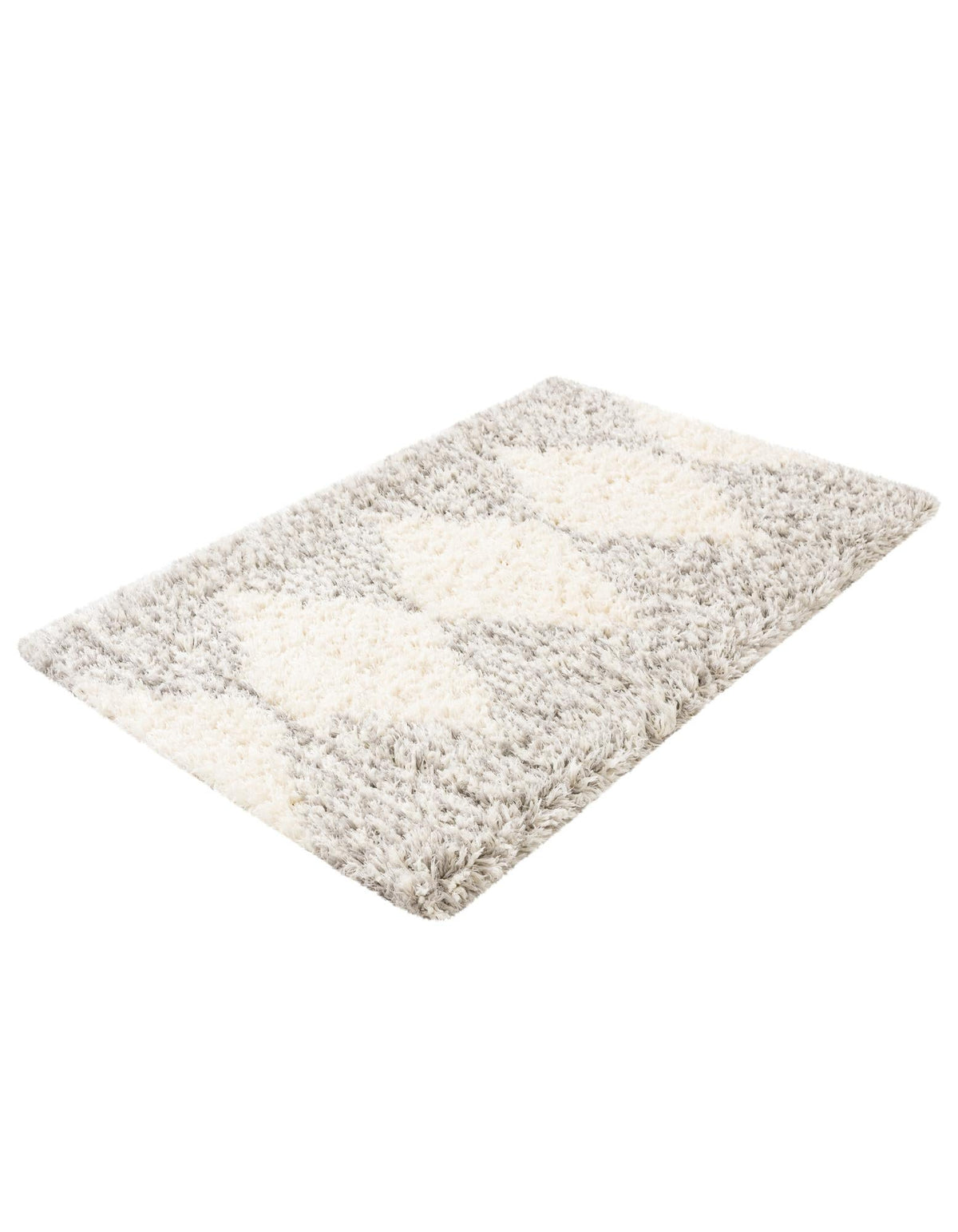 Eternal Plush Oasis Collection Area Rug -  Bliss Rectangle Pearl and Gray  lifestyle 7