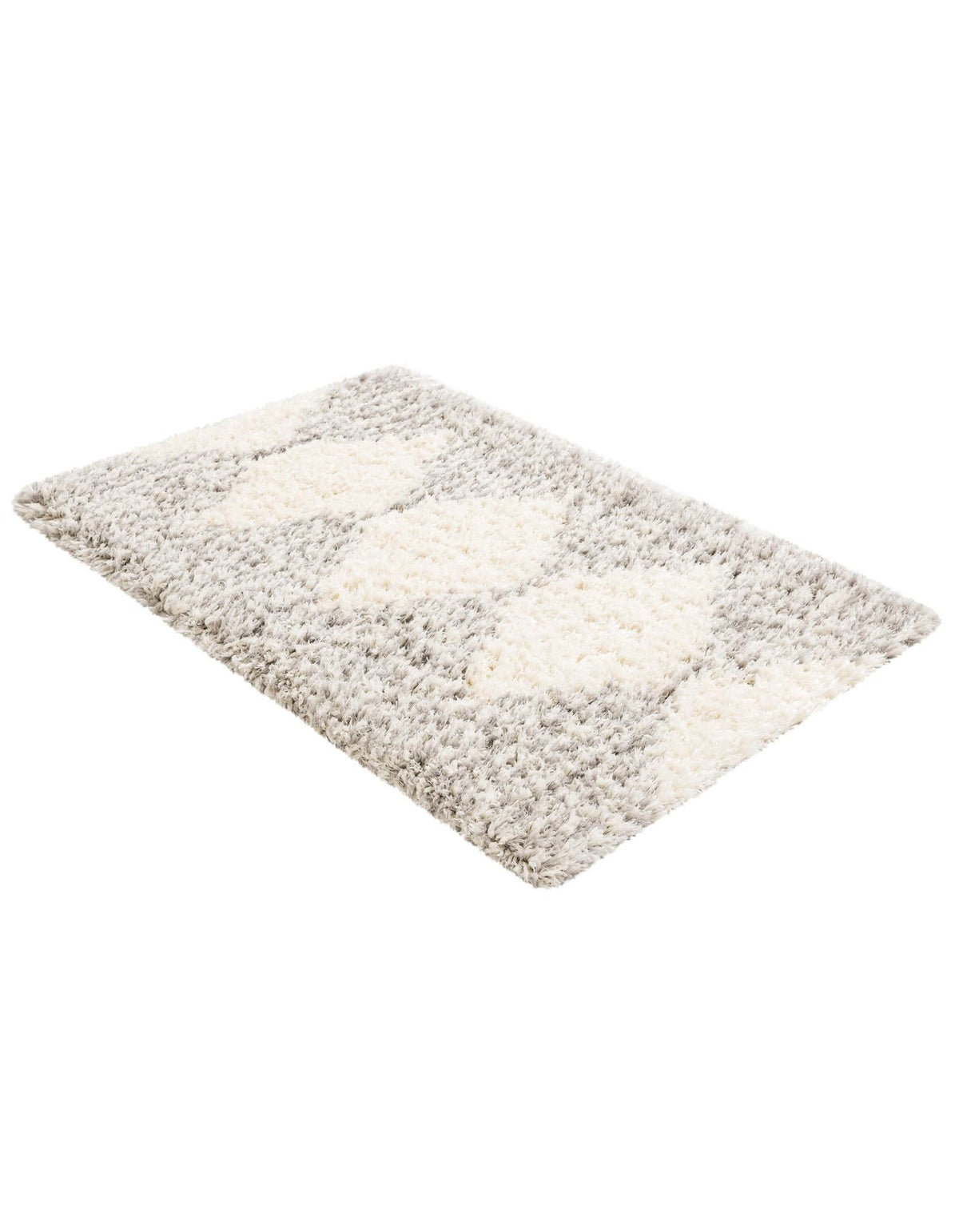 Eternal Plush Oasis Collection Area Rug -  Bliss Rectangle Pearl and Gray  lifestyle 8