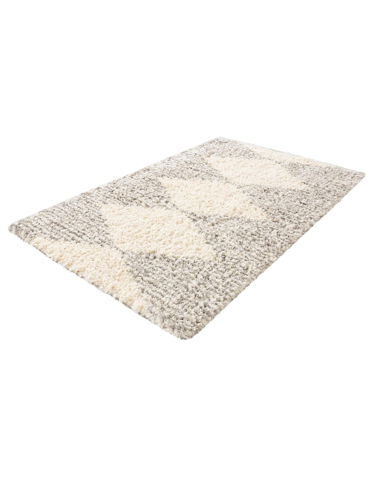 Eternal Plush Oasis Collection Area Rug -  Bliss Rectangle Pearl and Gray  lifestyle 3