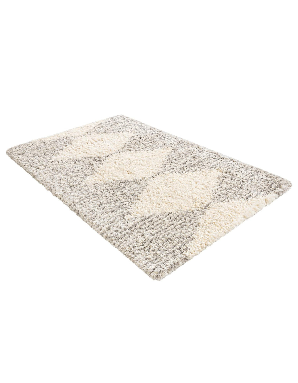 Eternal Plush Oasis Collection Area Rug -  Bliss Rectangle Pearl and Gray  lifestyle 4