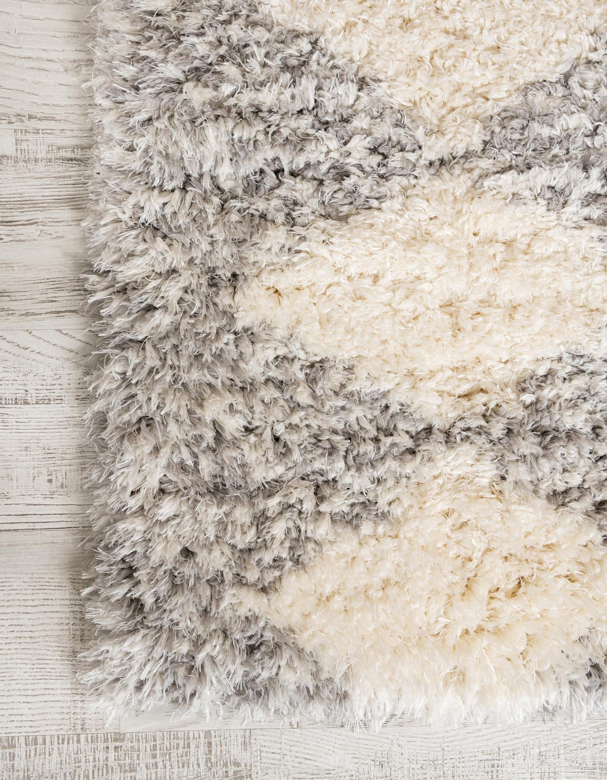 Eternal Plush Oasis Collection Area Rug -  Bliss Runner Pearl and Gray  lifestyle 16