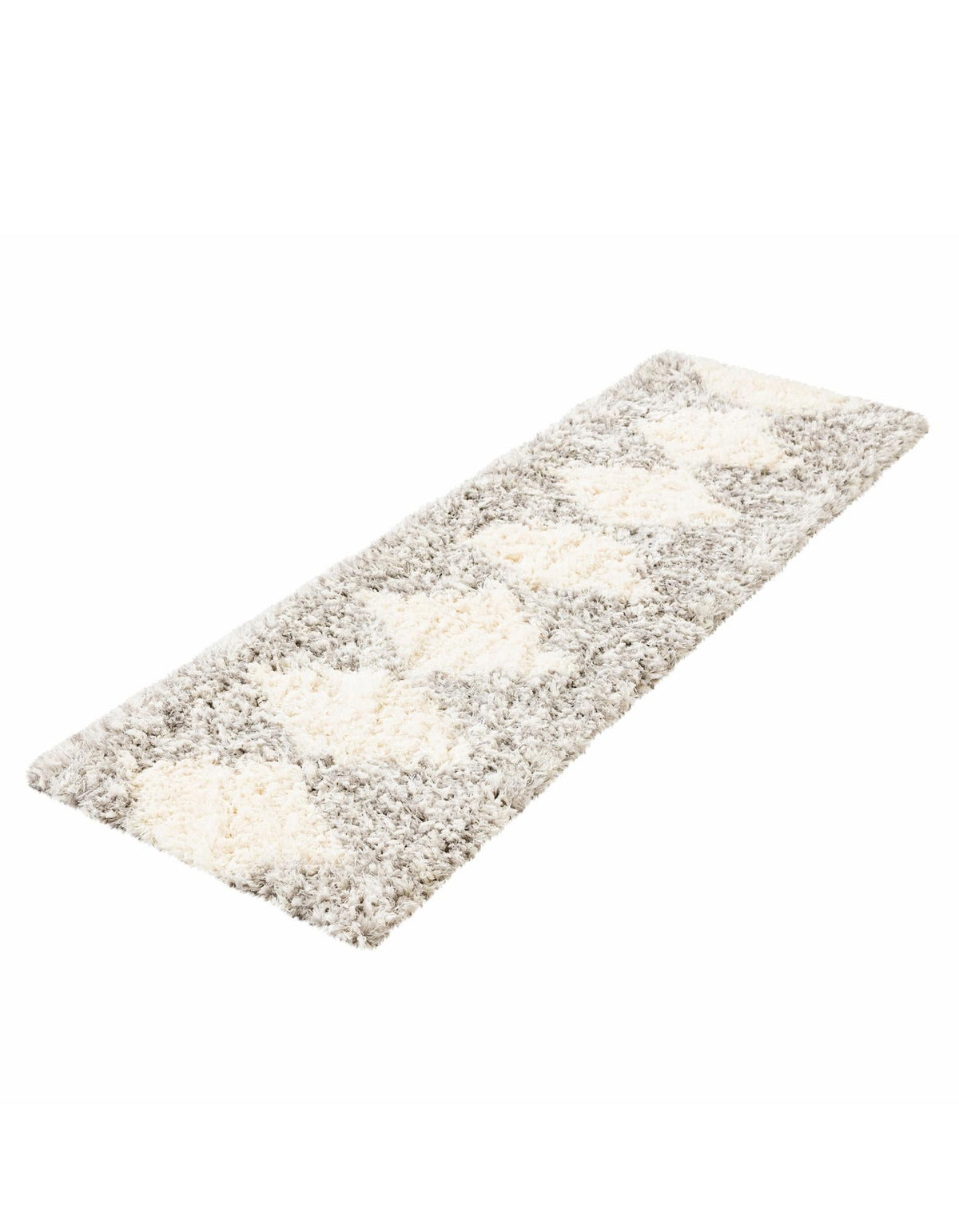 Eternal Plush Oasis Collection Area Rug -  Bliss Runner Pearl and Gray  lifestyle 45