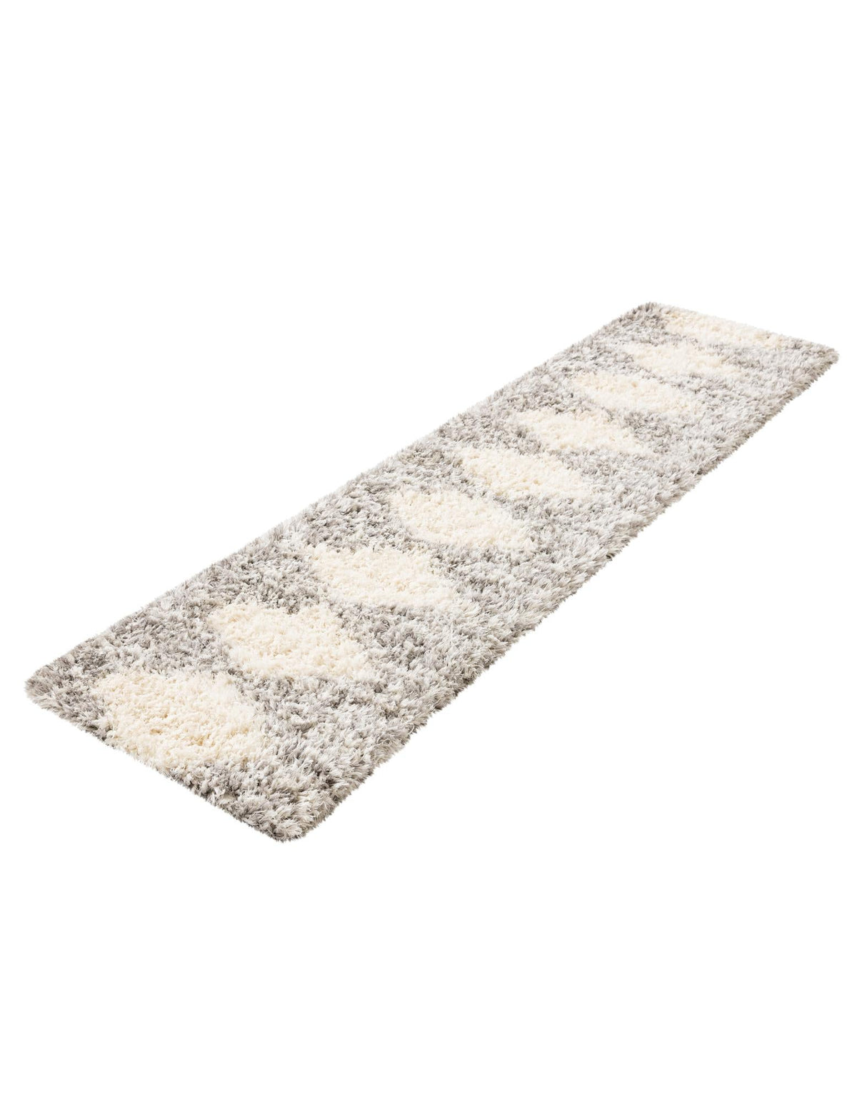 Eternal Plush Oasis Collection Area Rug -  Bliss Runner Pearl and Gray  lifestyle 46