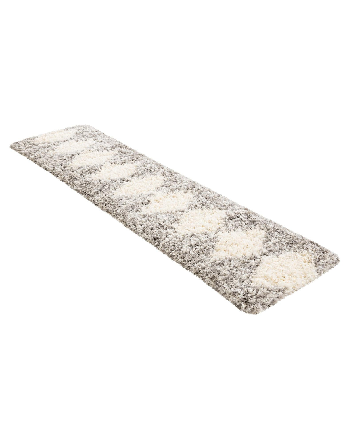 Eternal Plush Oasis Collection Area Rug -  Bliss Runner Pearl and Gray  lifestyle 47