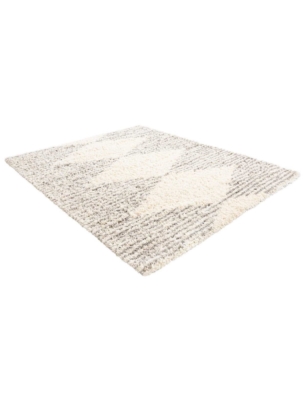 Eternal Plush Oasis Collection Area Rug -  Bliss Rectangle Pearl and Gray  lifestyle 6