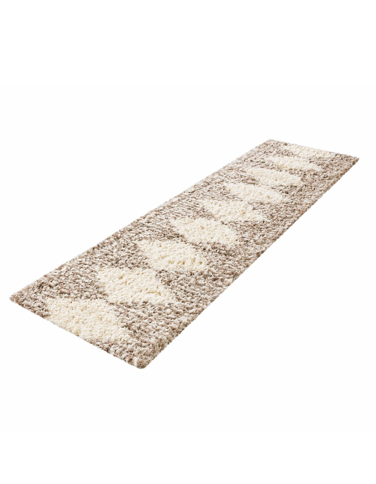 Eternal Plush Oasis Collection Area Rug -  Bliss Runner Pearl and Khaki  lifestyle 54