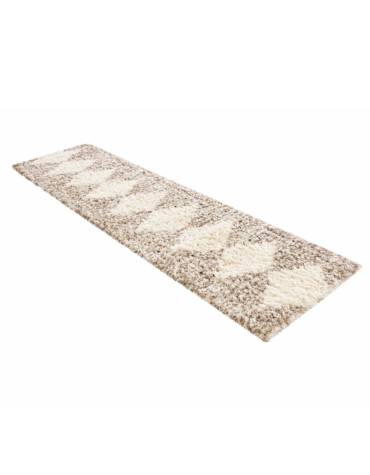 Eternal Plush Oasis Collection Area Rug -  Bliss Runner Pearl and Khaki  lifestyle 55