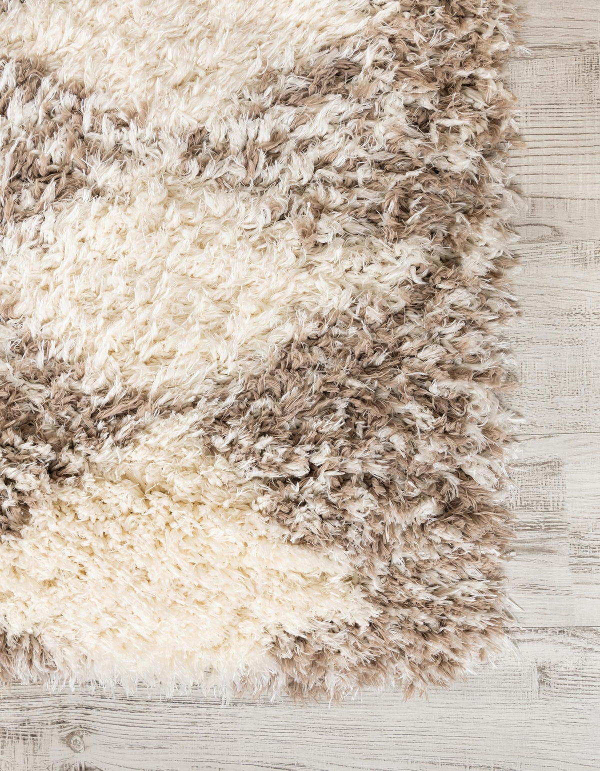 Eternal Plush Oasis Collection Area Rug -  Bliss Runner Pearl and Khaki  lifestyle 56