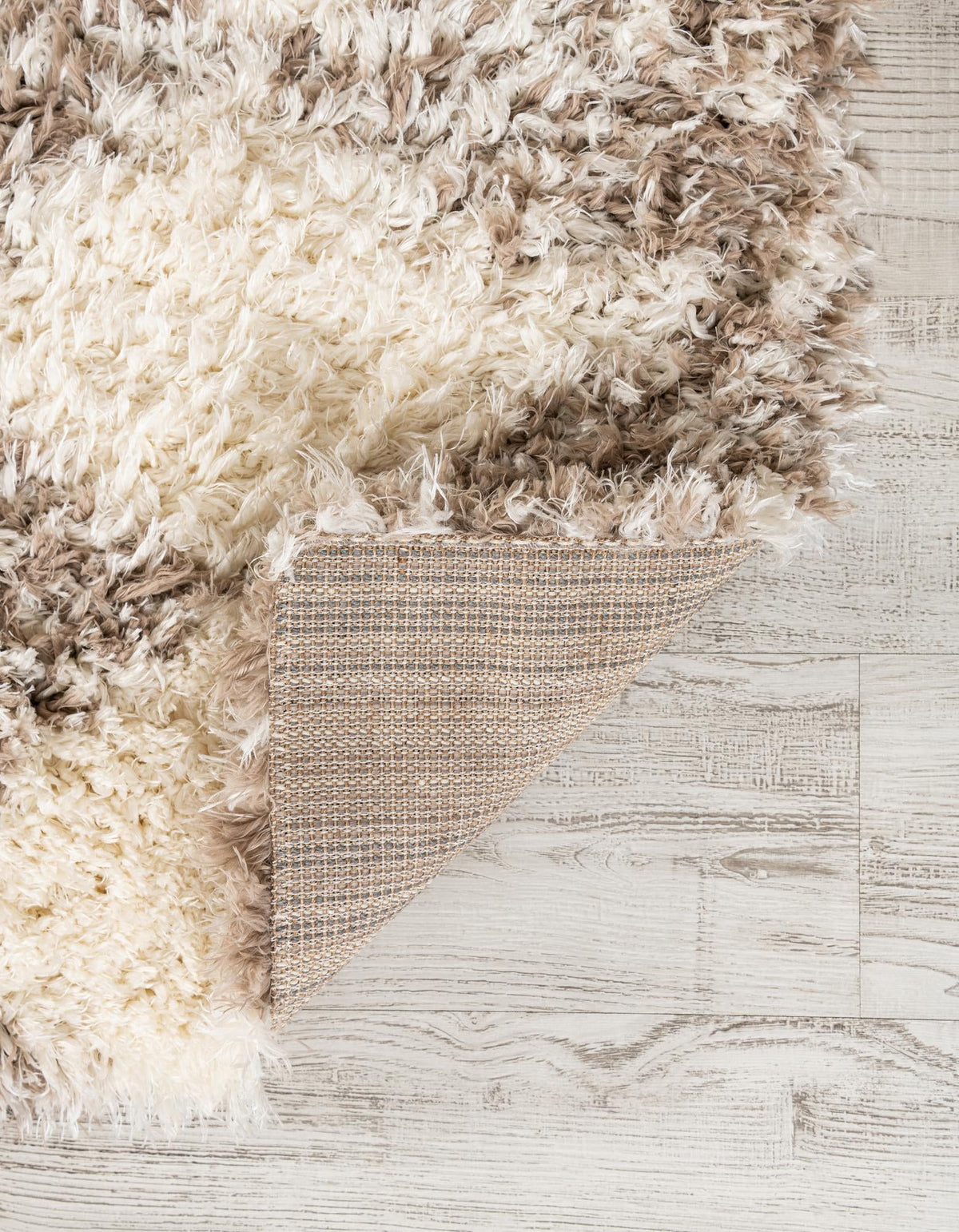 Eternal Plush Oasis Collection Area Rug -  Bliss Runner Pearl and Khaki  lifestyle 57