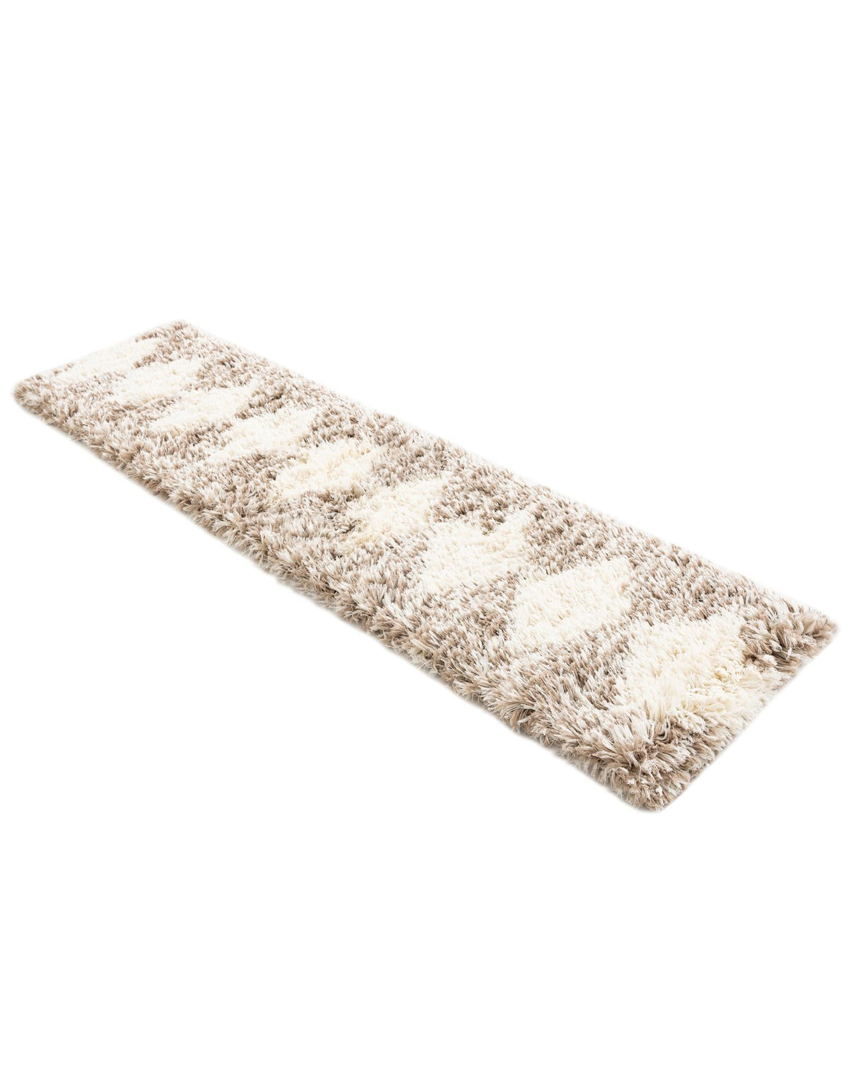 Eternal Plush Oasis Collection Area Rug -  Bliss Runner Pearl and Khaki  lifestyle 64
